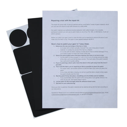 【ENLIGHTENED EQUIPMENT】エンライテンドイクイップメント Repair Kit ”Black” ※ネコポス可