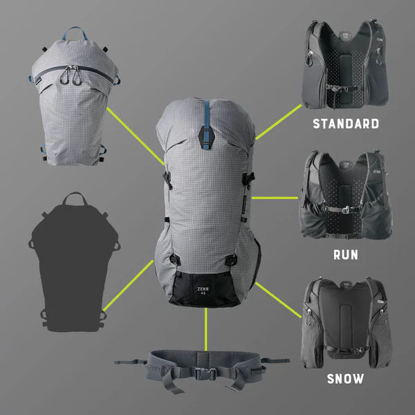 【PaaGo WORKS】パーゴワークス Zen Snow Harness "Black"