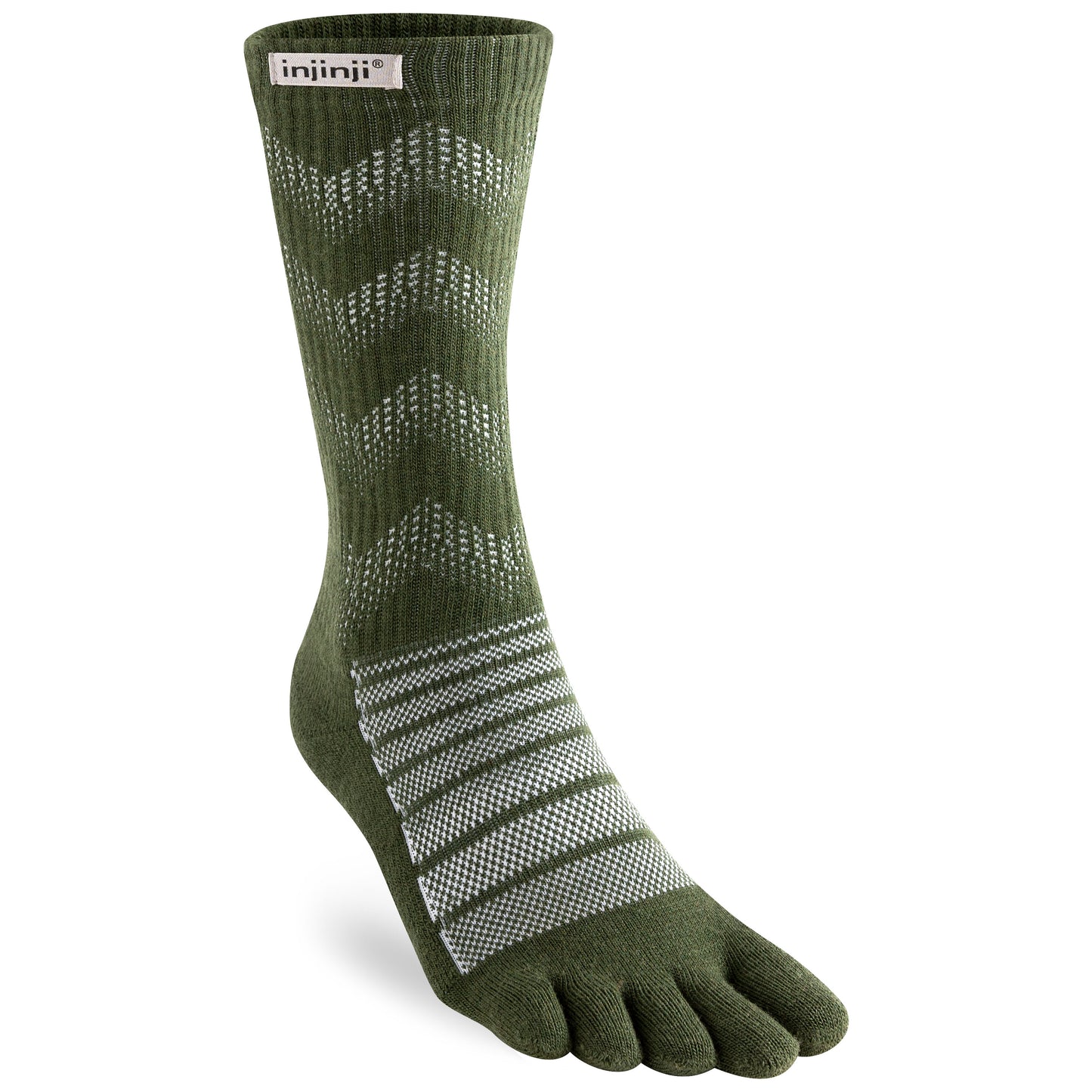 【injinji】インジンジ Outdoor Midweight Crew Wool "3Color" ※ネコポス可